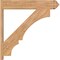 Ekena Millwork Balboa Smooth Arts and Crafts Outlooker, Western Red Cedar, 7 1/2"W x 38"D x 38"H OUT08X38X38BOA03SWR - alternate 3